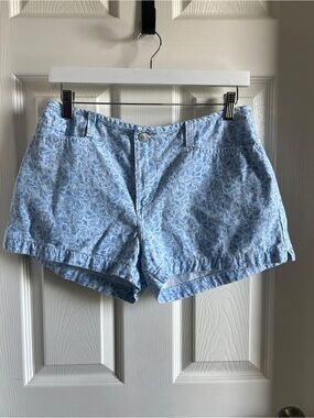 No Boundaries Blue Floral Shorts